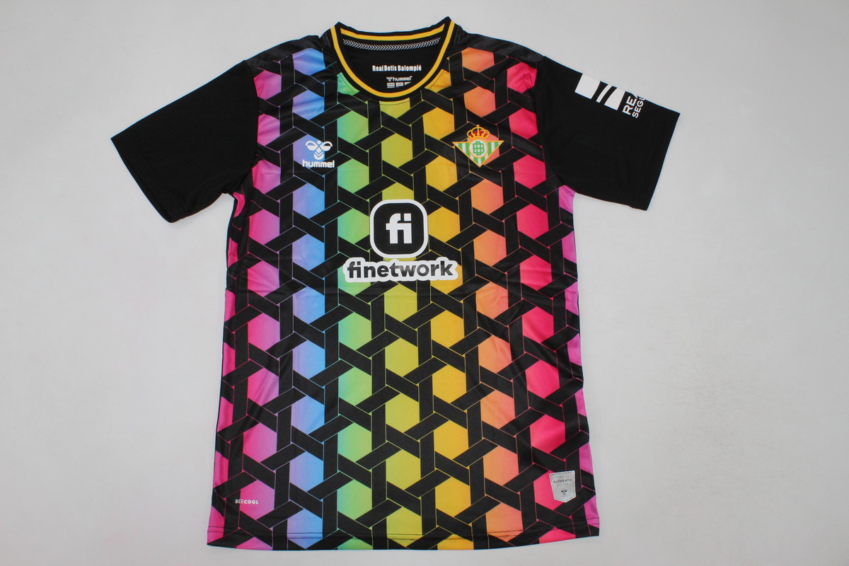 AAA Quality Real Betis 23/24 GK Black/Colourful Jersey